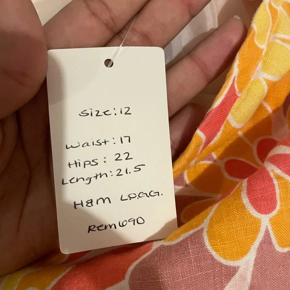 Floral A-Line Skirt - Multicolor - Picture 5 of 5